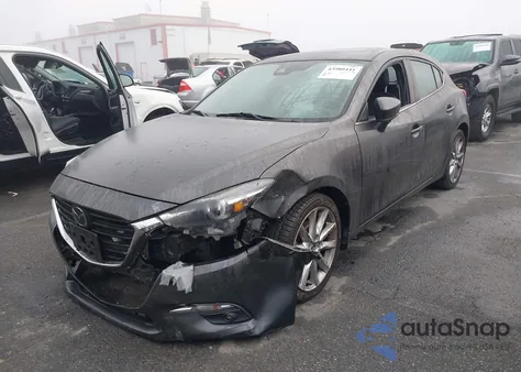 2017 Mazda Mazda3 Grand Touring из США, поврежденный, VIN 3MZBN1M31HM129584